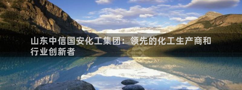 球盟会最新地址备用：山东中信国安化工集团：领先的化工生产商和