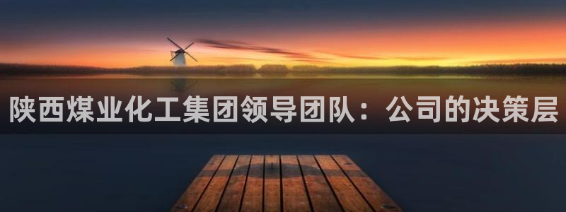 球盟会黑台：陕西煤业化工集团领导团队：公司的决策层