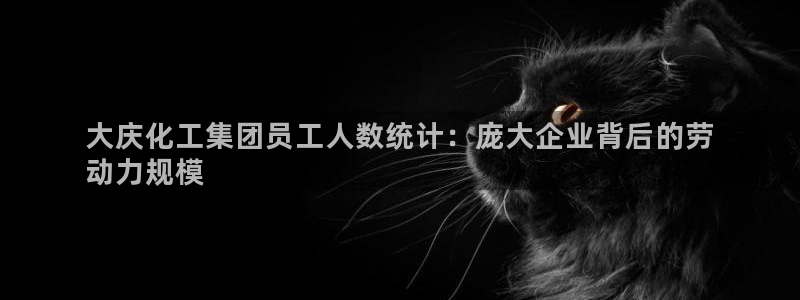 球盟会里面有打牌的嘛：大庆化工集团员工人数统计：庞大企业背后