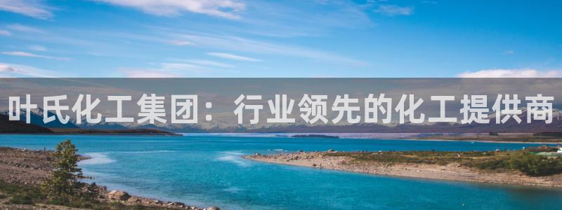球盟会官网入口：叶氏化工集团：行业领先的化工提供商