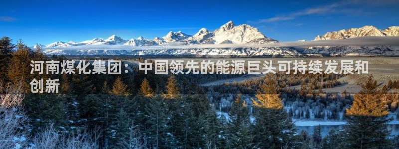 球盟会体育app官方网站：河南煤化集团：