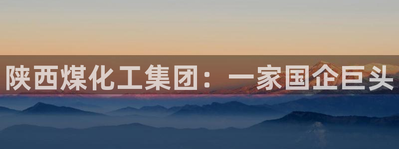球盟会可以提现么现在：陕西煤化工集团：一